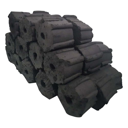 فحم قوالب جوز الهند إندونيسي 2.5 كيلو، مثالي للشوي...