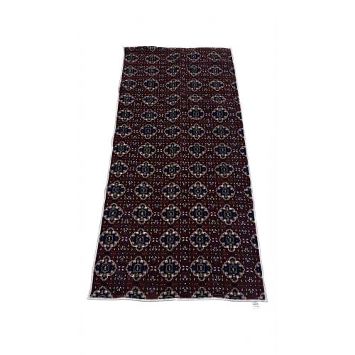 Velvet Floor Cushion 71 Pattern, Red, 220 x 100 cm for Comfortable Seating