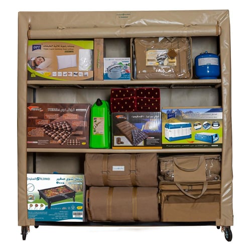 دولاب تخزين عدة البر حديد يتحمل 500 كيلو 0.65*2*2...