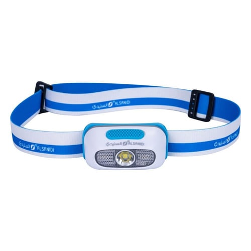 كشاف راس اضاءة LED قابل للشحن 175 لومن- إضاءة قوية...