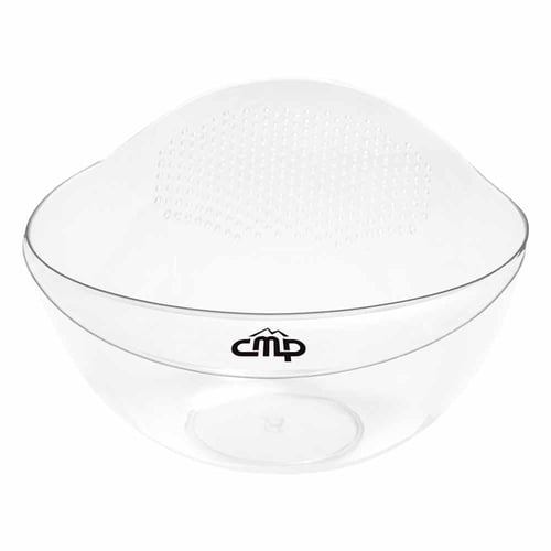 مصفاه ارز شفافة 25 سم، يحافظ على نظافة المكونات، ي...