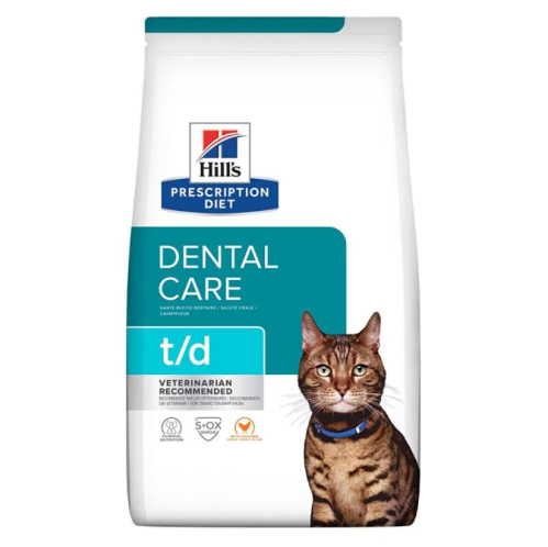 Hills T/D cat food for dental care 1.5 kg