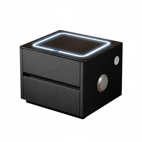 كومود حديث ذكي رمادى