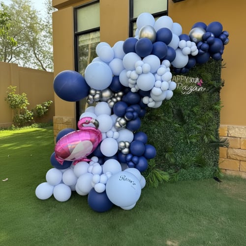 باقة تنسيق حفلة الميلاد ثيم حديقة فلامنغو | بارتي...