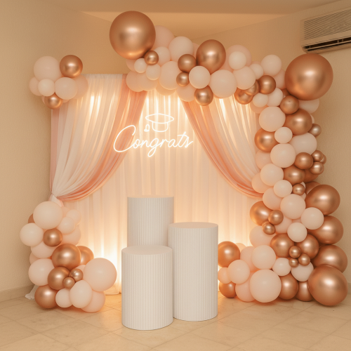 باقة تنسيق حفلة التخرج ثيم إشراقة تخرج | بارتي باي...