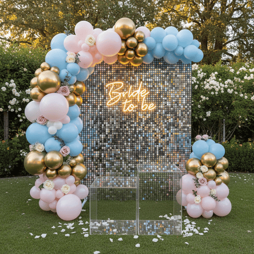 باقة تنسيق حفلة توديع العروس ثيم العروس الأنيق | ب...