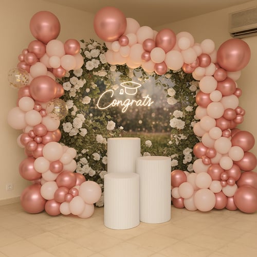 باقة تنسيق حفلة التخرج ثيم إشراقة تخرج | بارتي باي...