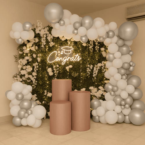 باقة تنسيق حفلة التخرج ثيم إشراقة تخرج | بارتي باي...