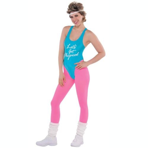 زي تنكري بتصميم جينتينج فيزيكال بطراز الثمانينيات...