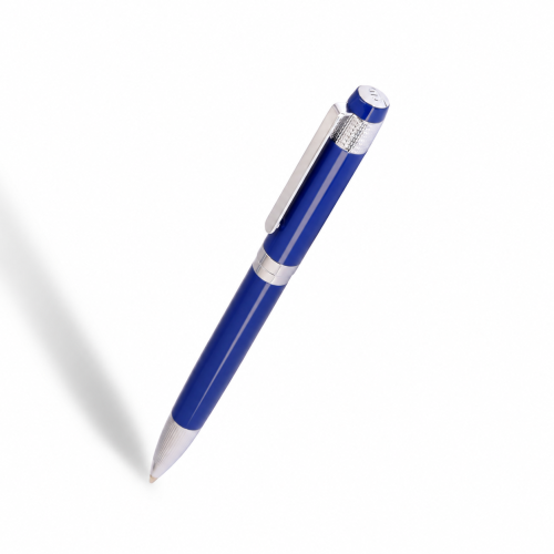 Siro pen, silver and navy, 180