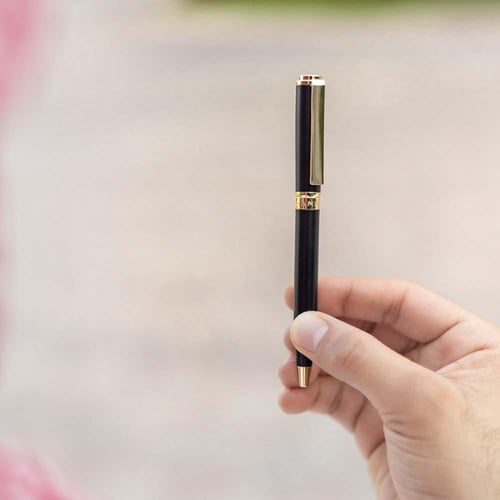 12 قلم سونيو دهنج ذهبي و أسود