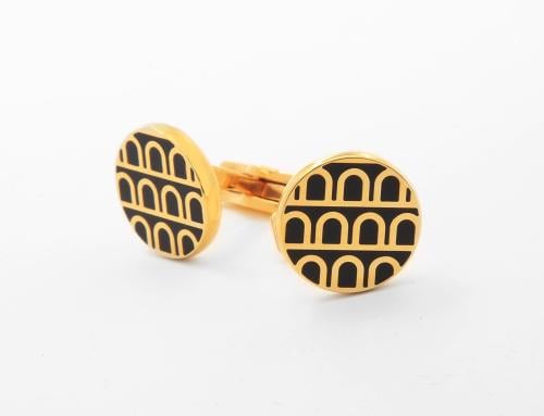 Full gold cufflinks 1764