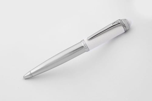 قلم آر دو دهنج جلد أيطالي أبيض 113