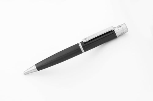 قلم سكرو فضي وأسود 139