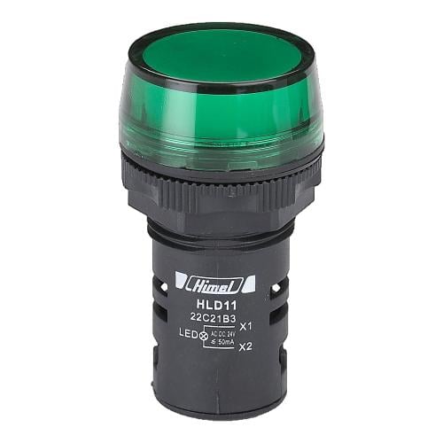 HLD1122C41N3-Indicator LED AC230V Pure Green-HIMEL
