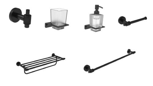 اكسسوارات اسنلستيل 304 اسود Brightek