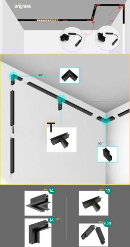 زاوية داخلي Brightek