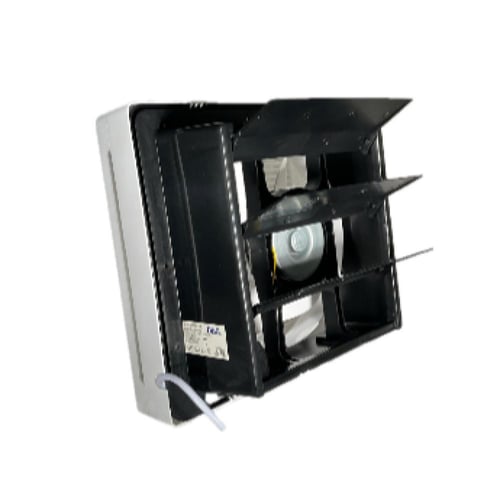 مروحة شفط جداري 25*25 بشبك أمامي + غالق خلفي يمنع...