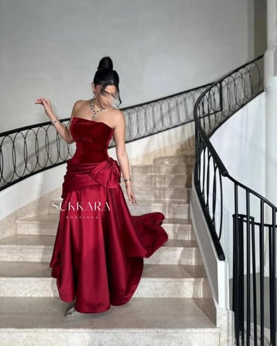 فستان سهره احمر