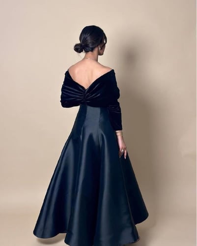 فستان اسود ميكادو