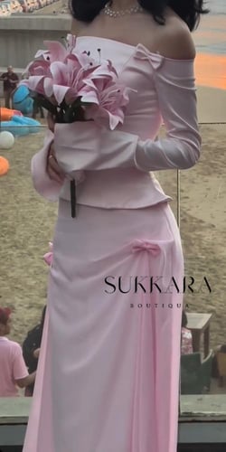 فستان ناعم انيق