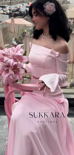 فستان ناعم انيق