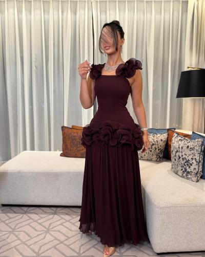 فستان شيفون ناعم انيق