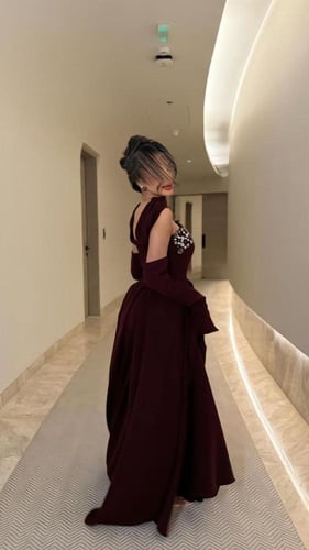 فستان موف سهره