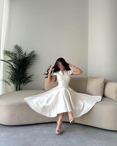 فستان تفته ناعم