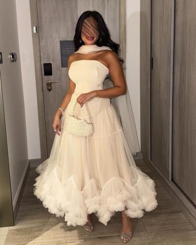 فستان سكري انيق