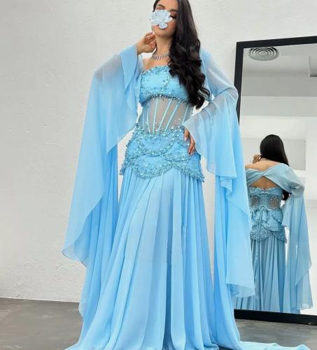 فستان سهره شيفون