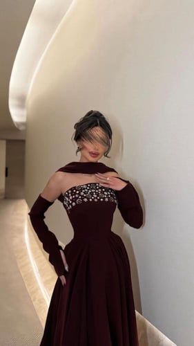 فستان موف سهره