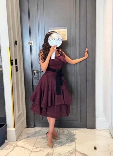 فستان ناعم انيق