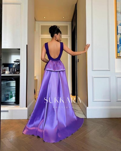 فستان موف سهره