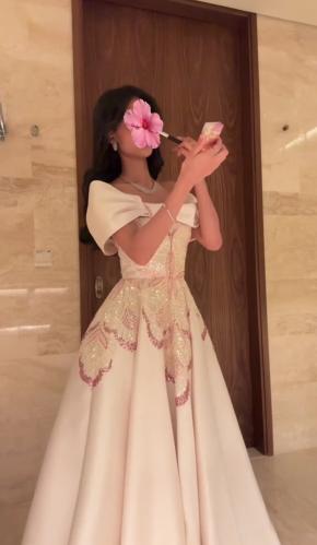 فستان سهره انيق فخم