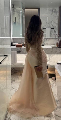 فستان مورد انيق