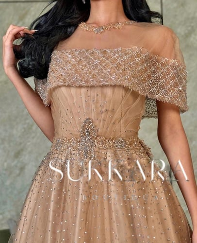 فستان طوبي سهره فخم