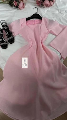 فستان ناعم انيق