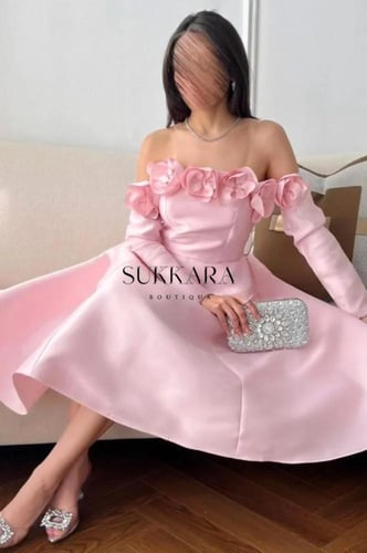 فستان مورد ناعم