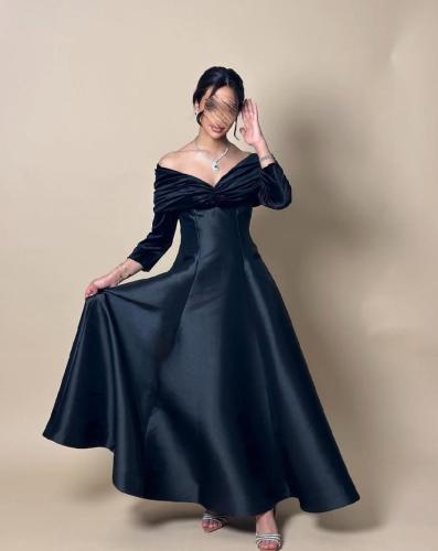 فستان اسود ميكادو