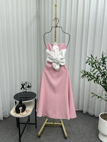 فستان لونين ناعم