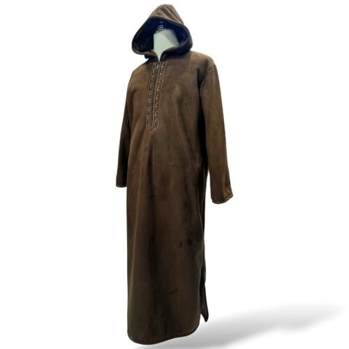 ثوب رجالي مخمل مبطن بفرو