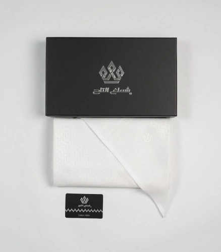 ‎شماغ التاج ابيض 587-2025