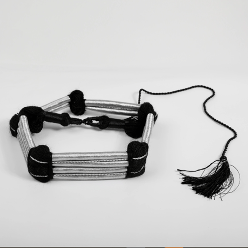 عقال التاسيس رجالي ذهبي مقصب