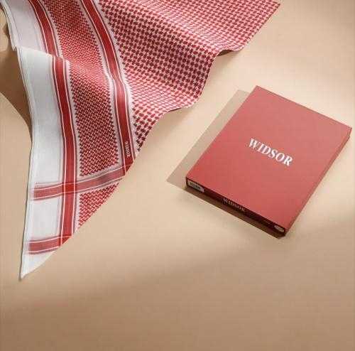 شماغ WIDSOR احمر 2026