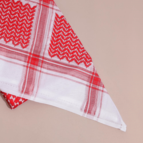 شماغ عالم الهدف الذهبي غامق