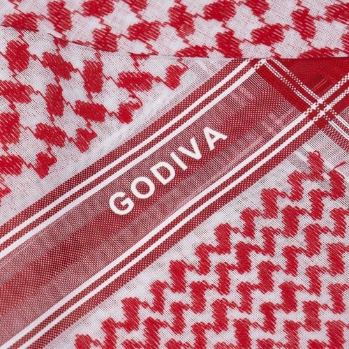 شماغ جوديفيا GODIVA احمر R2
