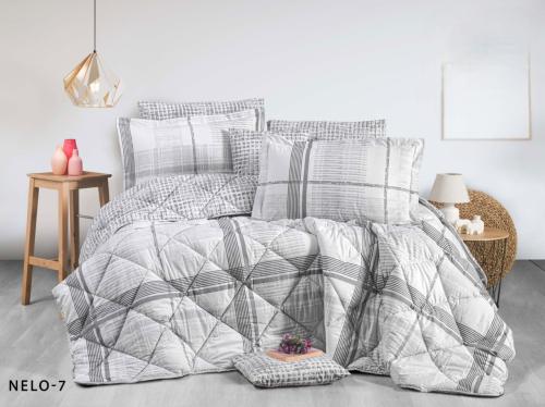 مفرش مورا قطن تركي نفرين 8قطع