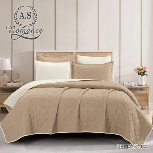 مفرش لين مضغوظ نفرين6قطعة