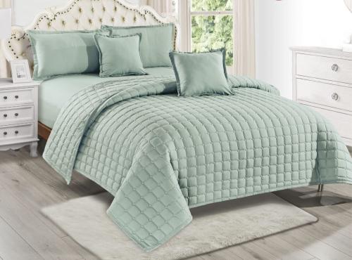 مفرش مون مضغوط سادة نفر ونص